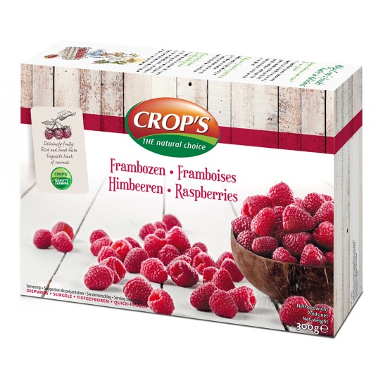 Framboesas Congeladas Crops 6x300 g