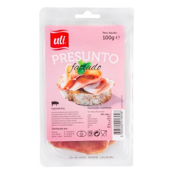 Presunto Fatiado Uli 5x100 g