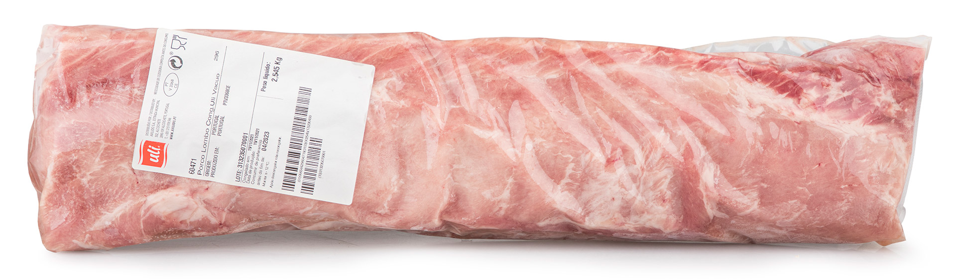 Porco Lombo Congelado Uli Vácuo Porco Lombo Congelado Uli Vácuo