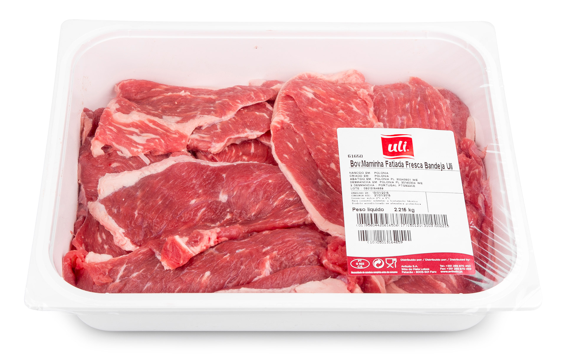 Bovino Maminha Fatiada Fresca Uli Bandeja