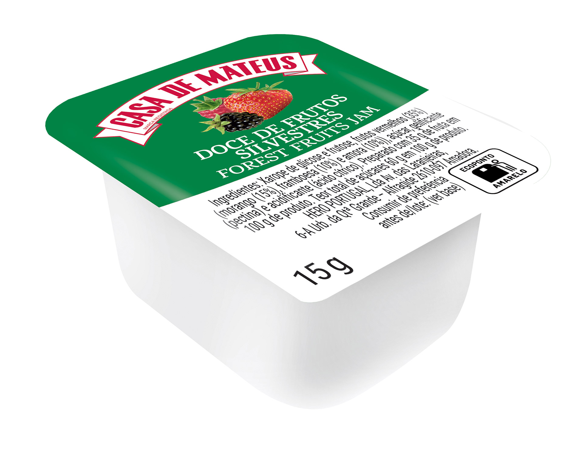 Doce Frutos Silvestres Casa de Mateus 120x15 g Doce Frutos Silvestres Casa de Mateus 120x15 g