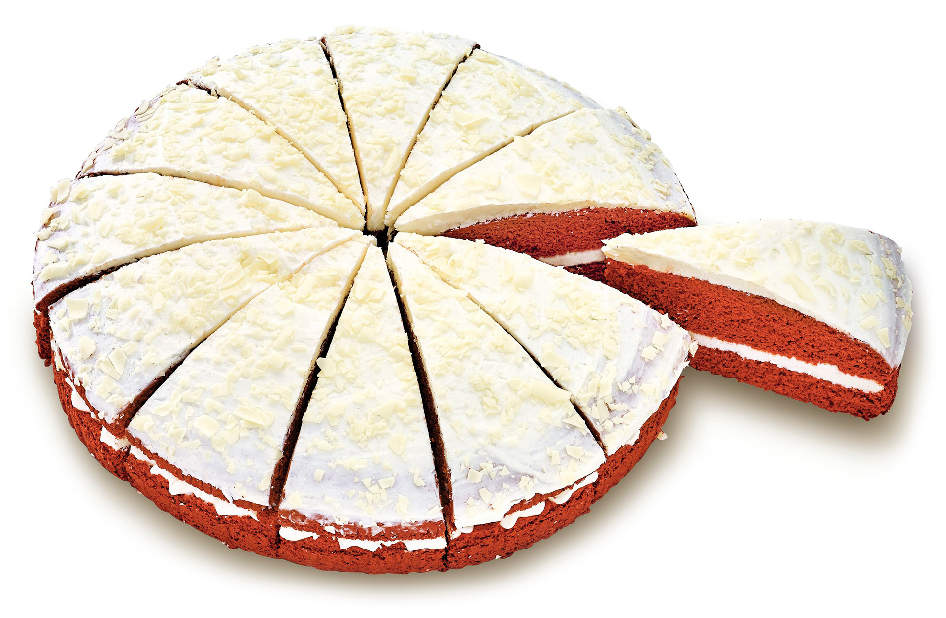 Bolo Red Velvet Congelado Vandemoortele 3x1,35 kg