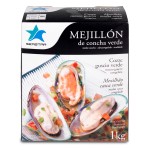 Mexilho Meia Concha 30/40 Nova Zelndia Cx 1 kg