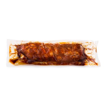 Porco Entrecosto Tiras BBQ Ribs Congelado Cx 5 kg