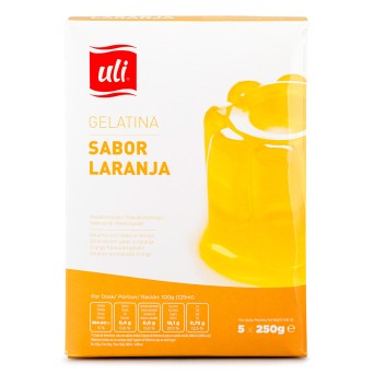 Gelatina Laranja Uli Cx 1250 g