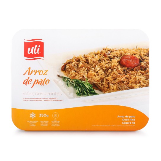 Arroz de Pato Congelado Uli 6x350 g