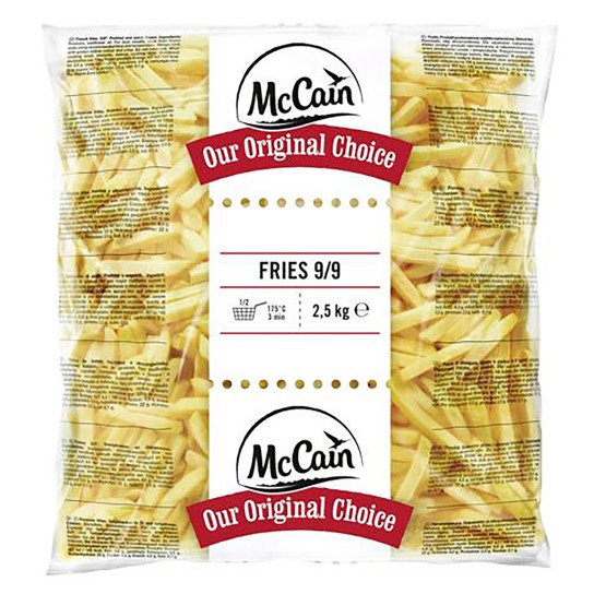 Batata Original 9/9 Congelada McCain 5x2,5 kg