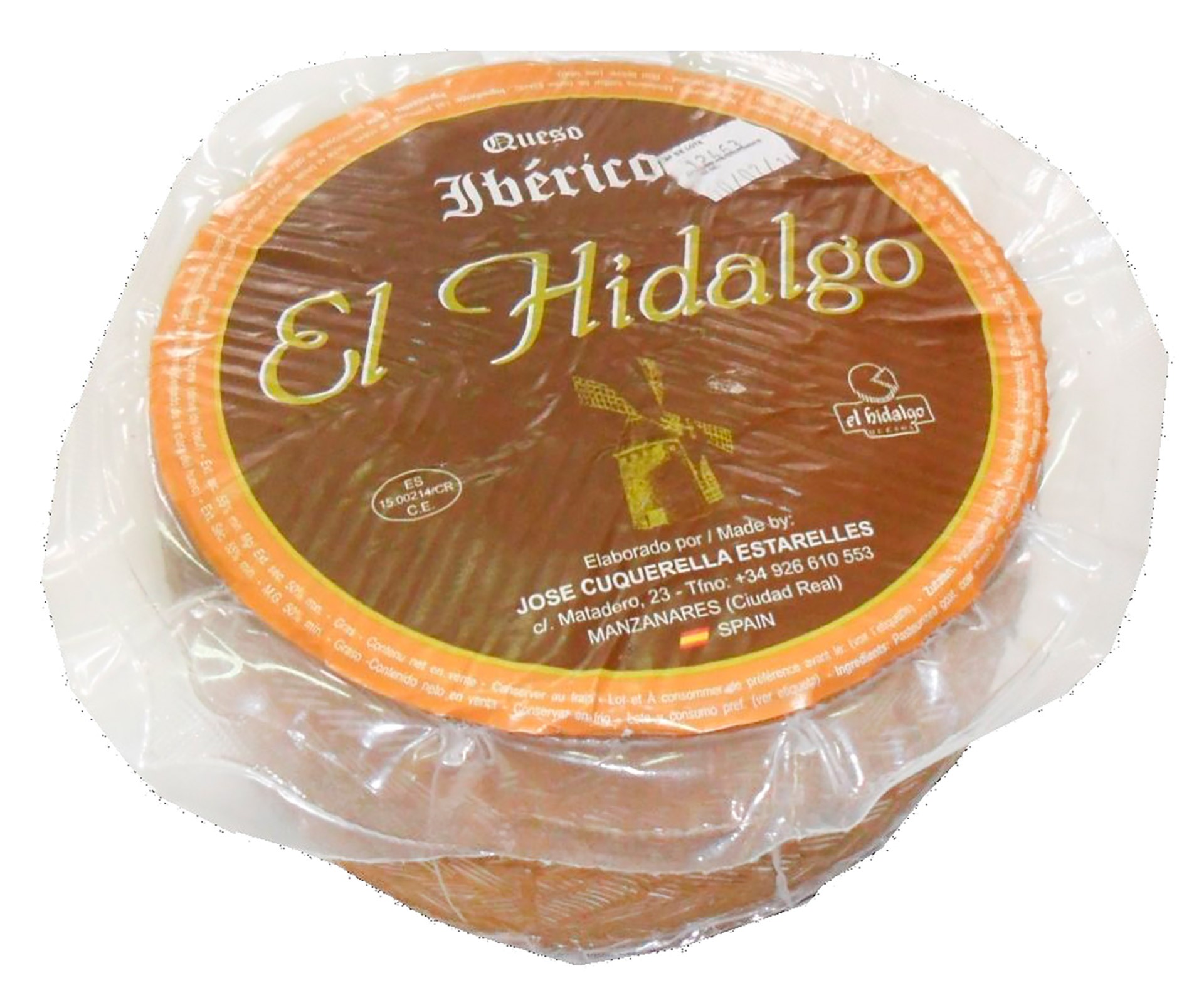 Queijo Semi Curado Ibérico Mistura +/- 2 kg Vácuo Queijo Semi Curado Ibérico Mistura +/- 2 kg Vácuo