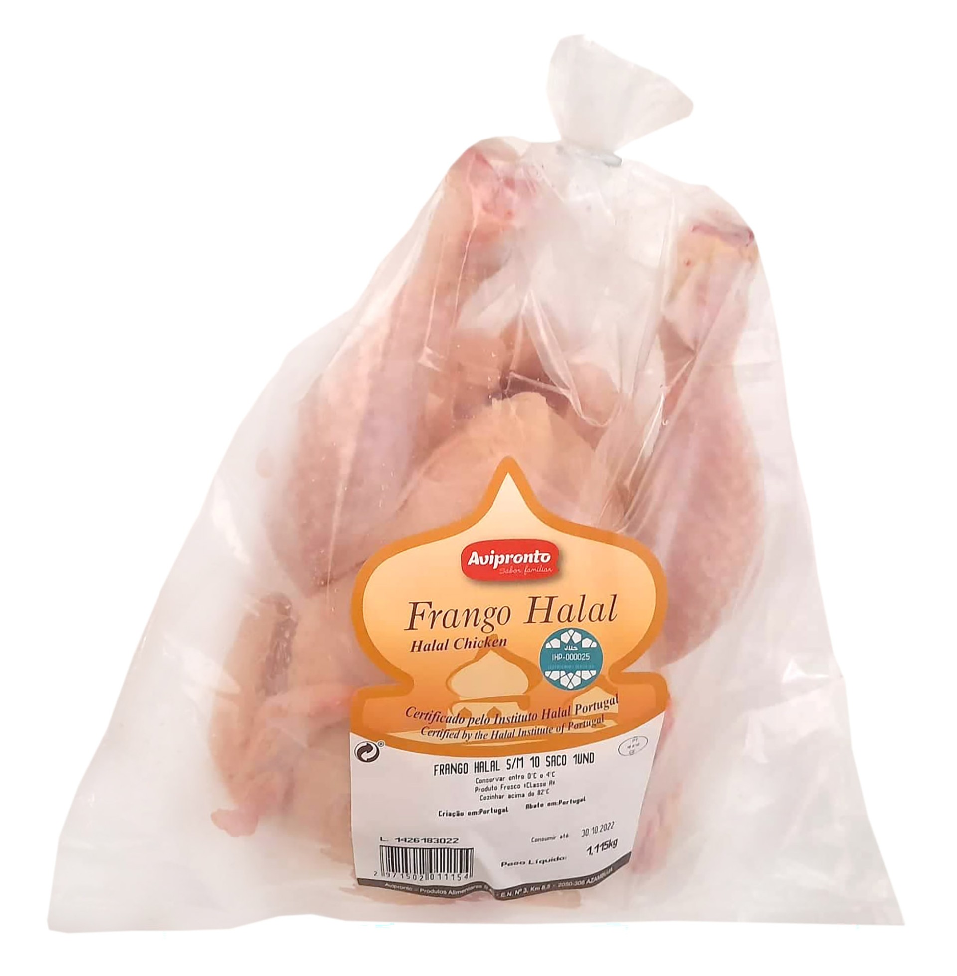 Frango Inteiro Halal Fresco