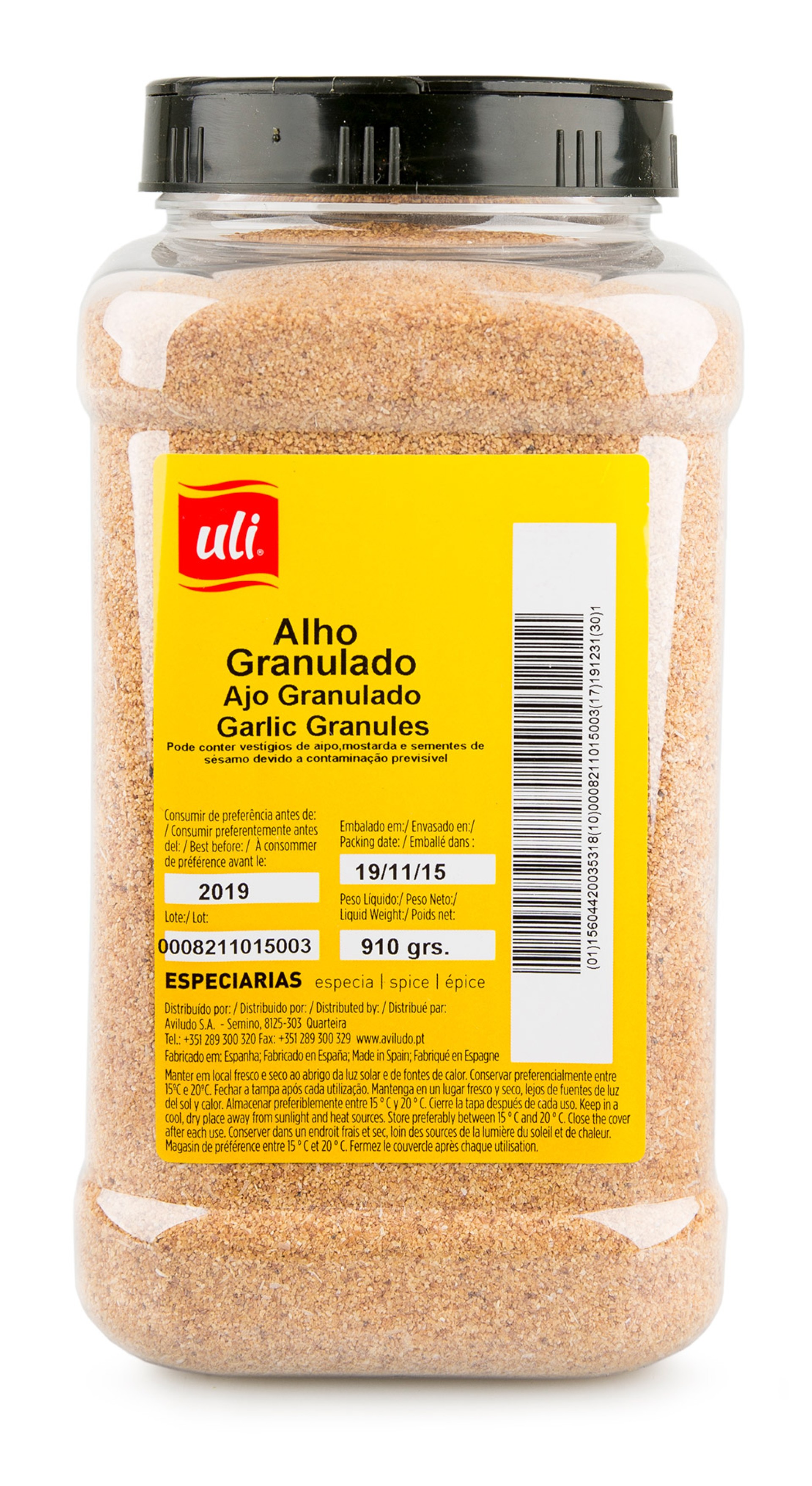 Alho Granulado Uli Pet 910 g