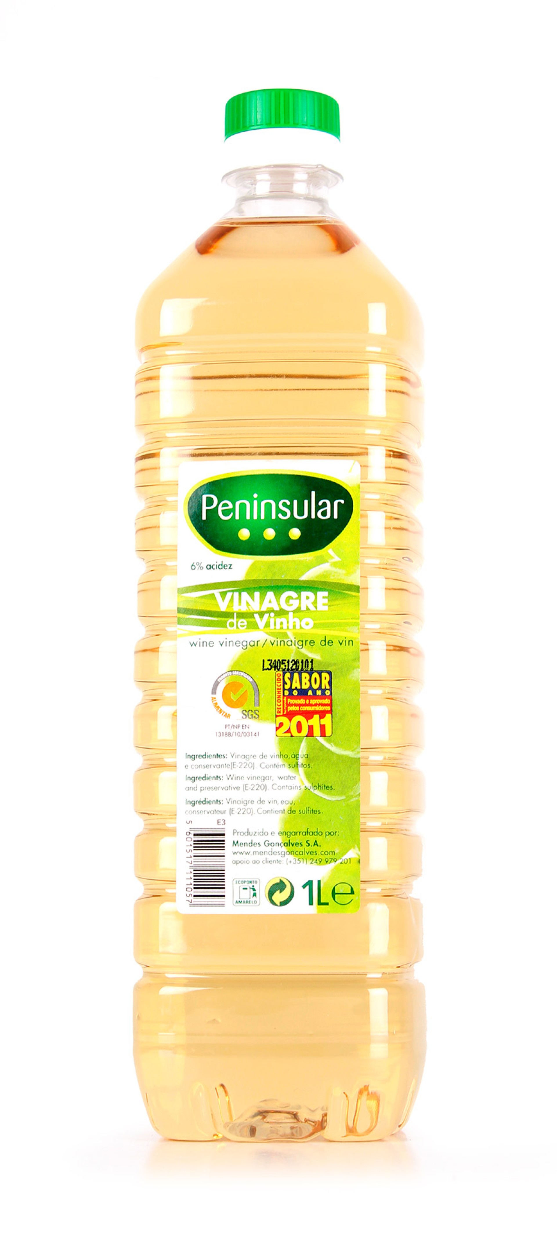 Vinagre Vinho 0,6º Acidez Peninsular 12x1 l Vinagre Vinho 0,6º Acidez Peninsular 12x1 l
