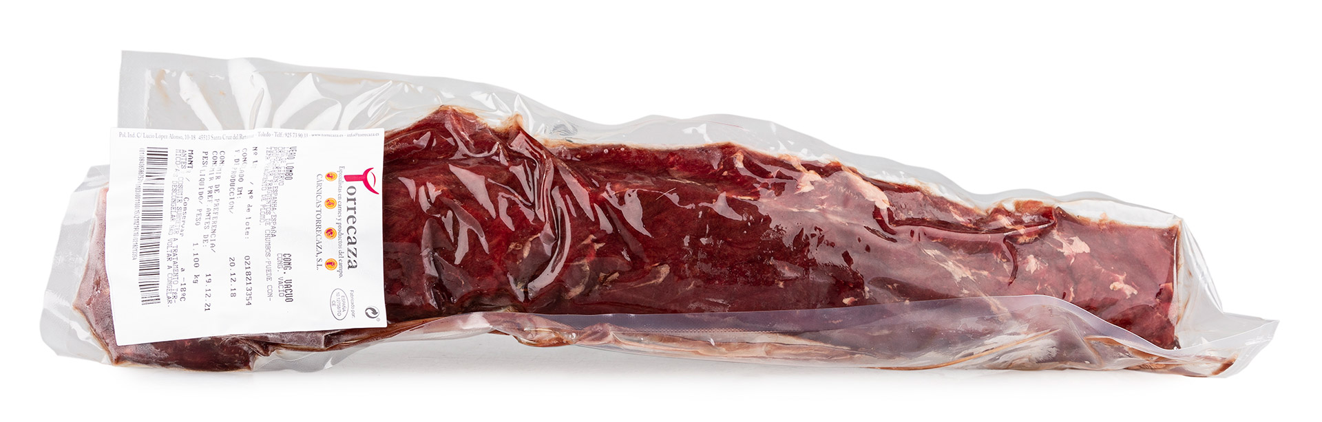 Veado Lombo Congelado Vácuo Veado Lombo Congelado Vácuo