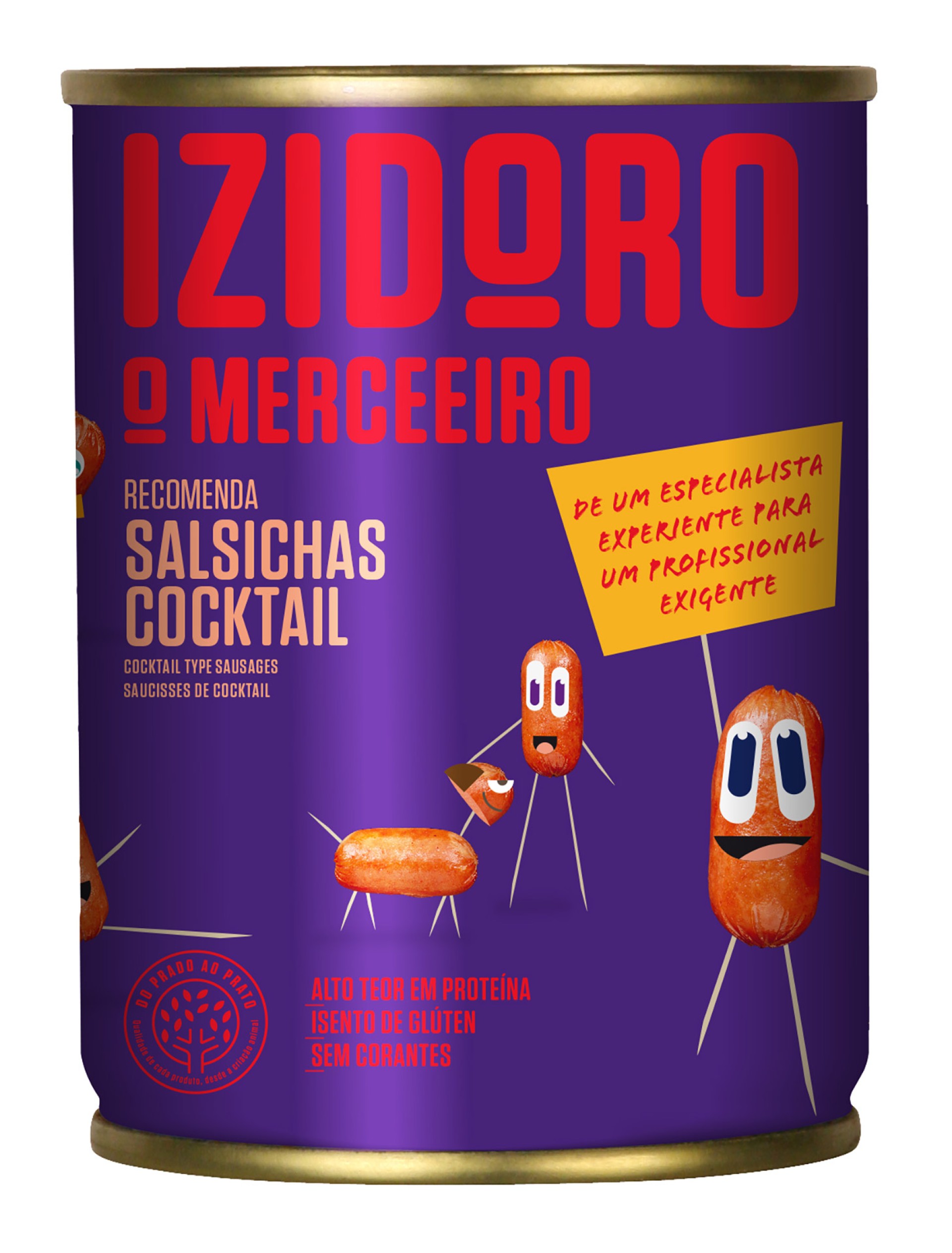 Salsichas Cocktail Izidoro Lata 2x1,5 kg