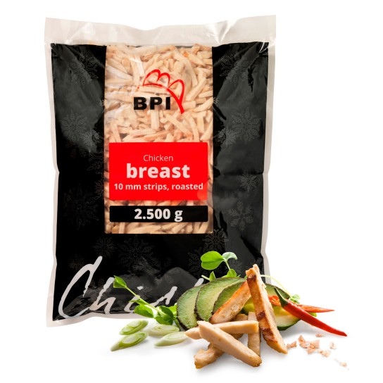 Frango Peito Tiras Grelhado Congelado 4x2,5 kg Frango Peito Tiras Grelhado Congelado 4x2,5 kg