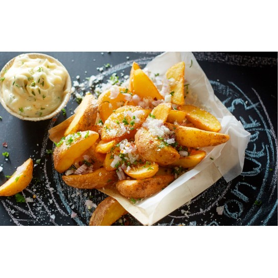 Batata Gomos c/ Pele Congelada Aviko 4x2,5 kg Batata Gomos c/ Pele Congelada Aviko 4x2,5 kg