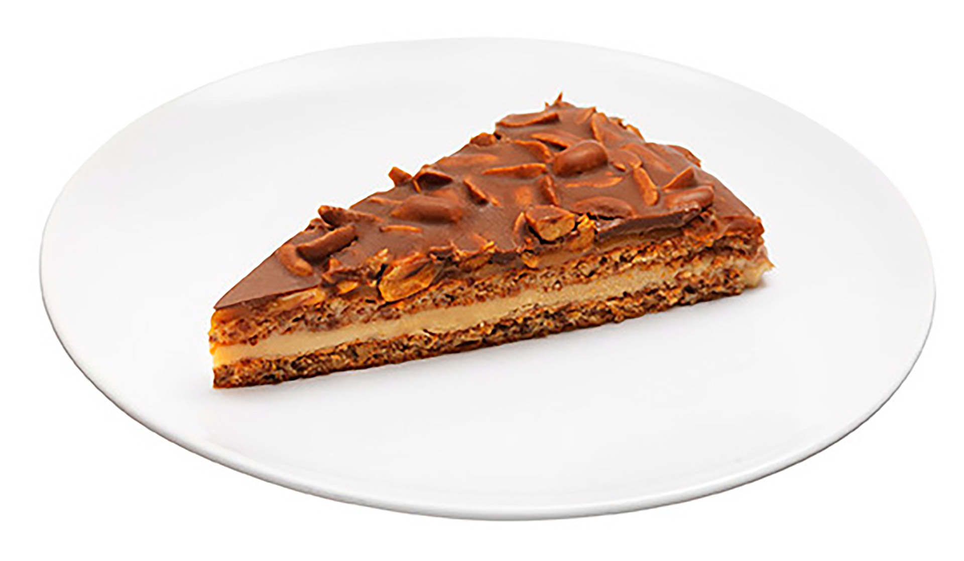 Bolo Amêndoa Caramelo/Amendoim Congelado 1,2 kg Bolo Amêndoa Caramelo/Amendoim Congelado 1,2 kg