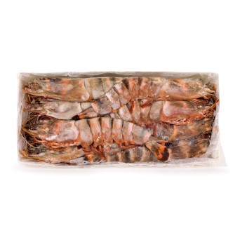 Camaro Tigre Casca Mole N0 Congelado Cx 2 kg