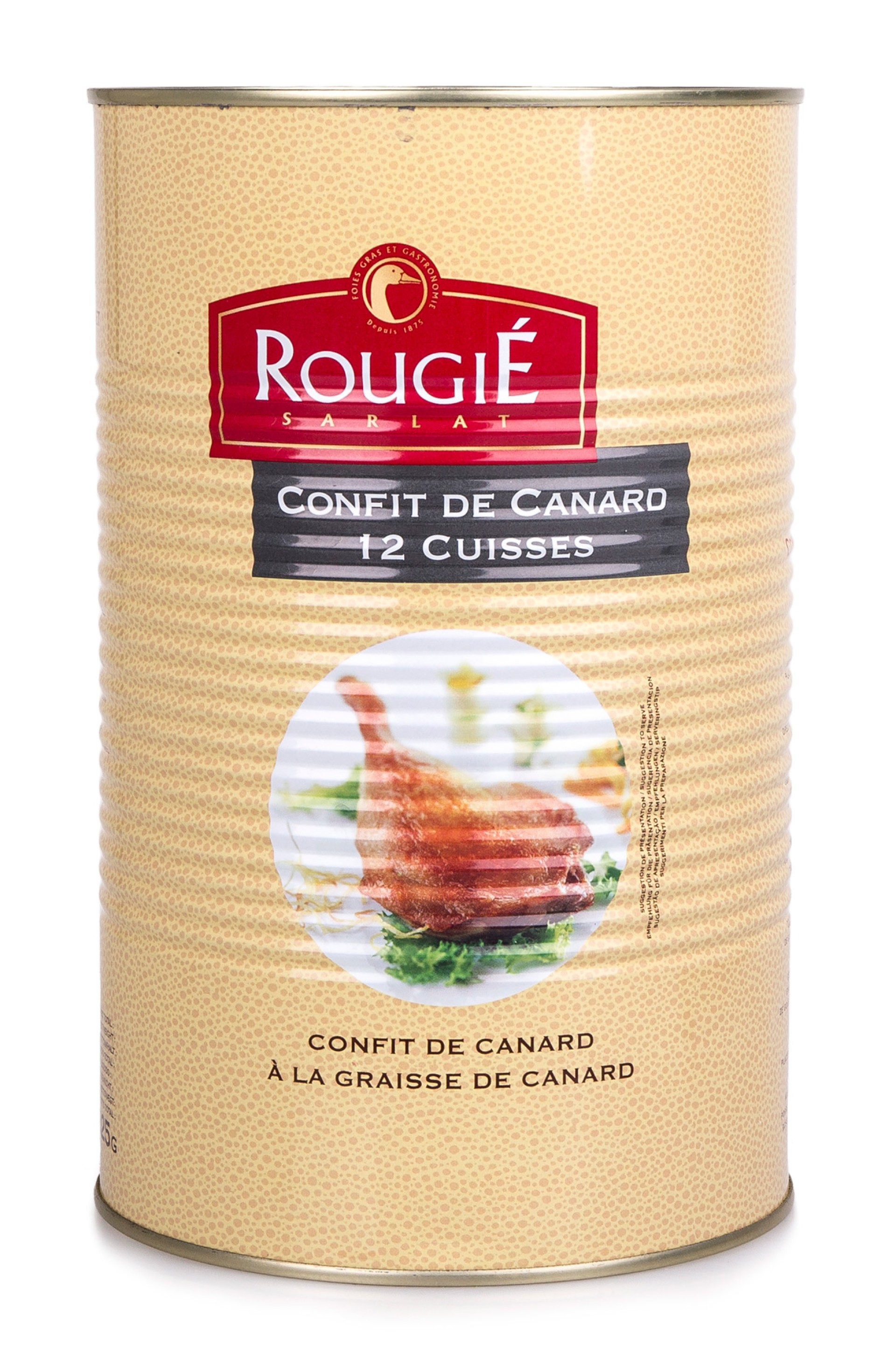 Confits Canard Perna de Pato Lata 3,825 kg