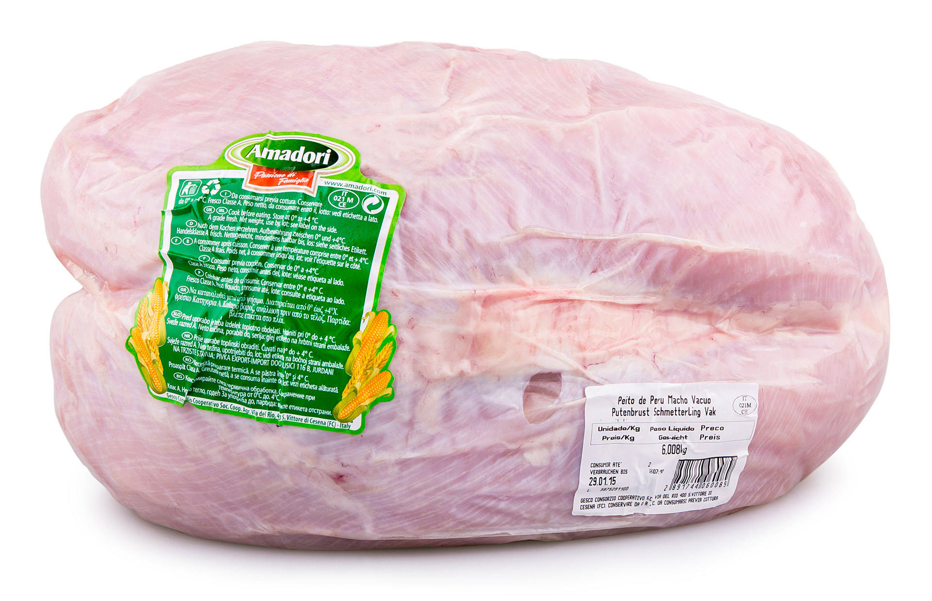 Peru Peito Fresco Vácuo Peru Peito Fresco Vácuo