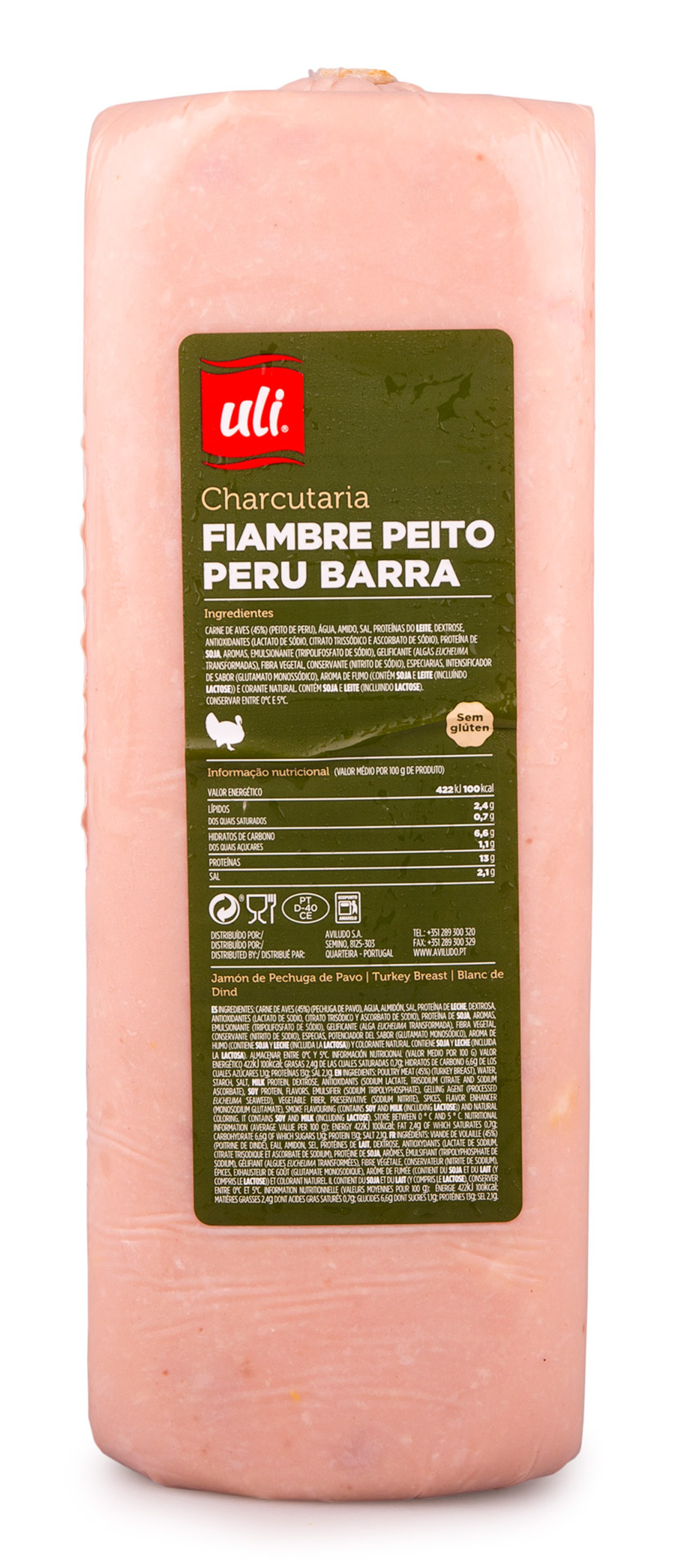 Fiambre Peito Peru Barra Uli