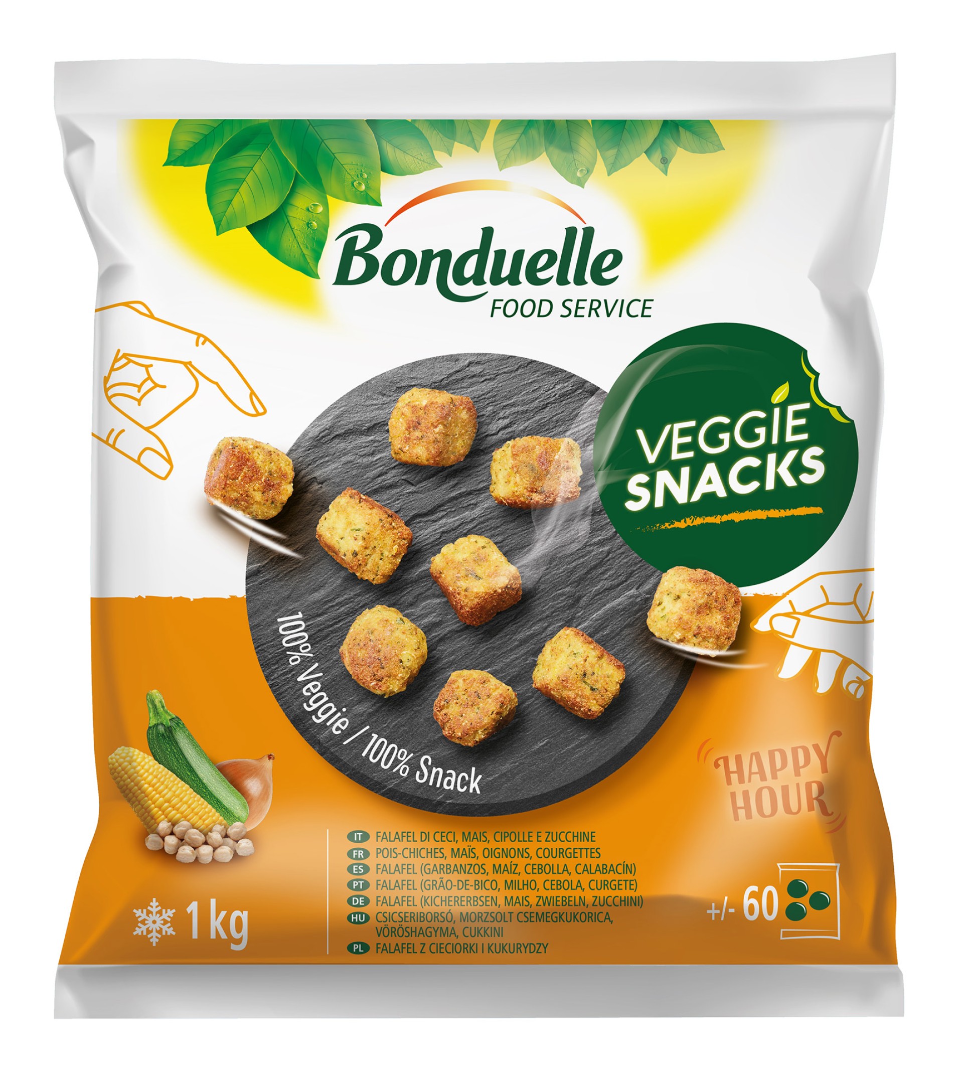 Falafel Congelado Bonduelle 6x1 kg