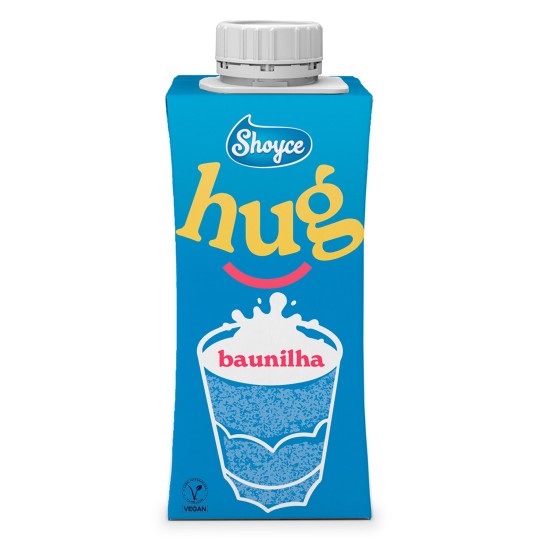 Bebida Vegetal Soja Baunilha Shoyce 24x200 ml