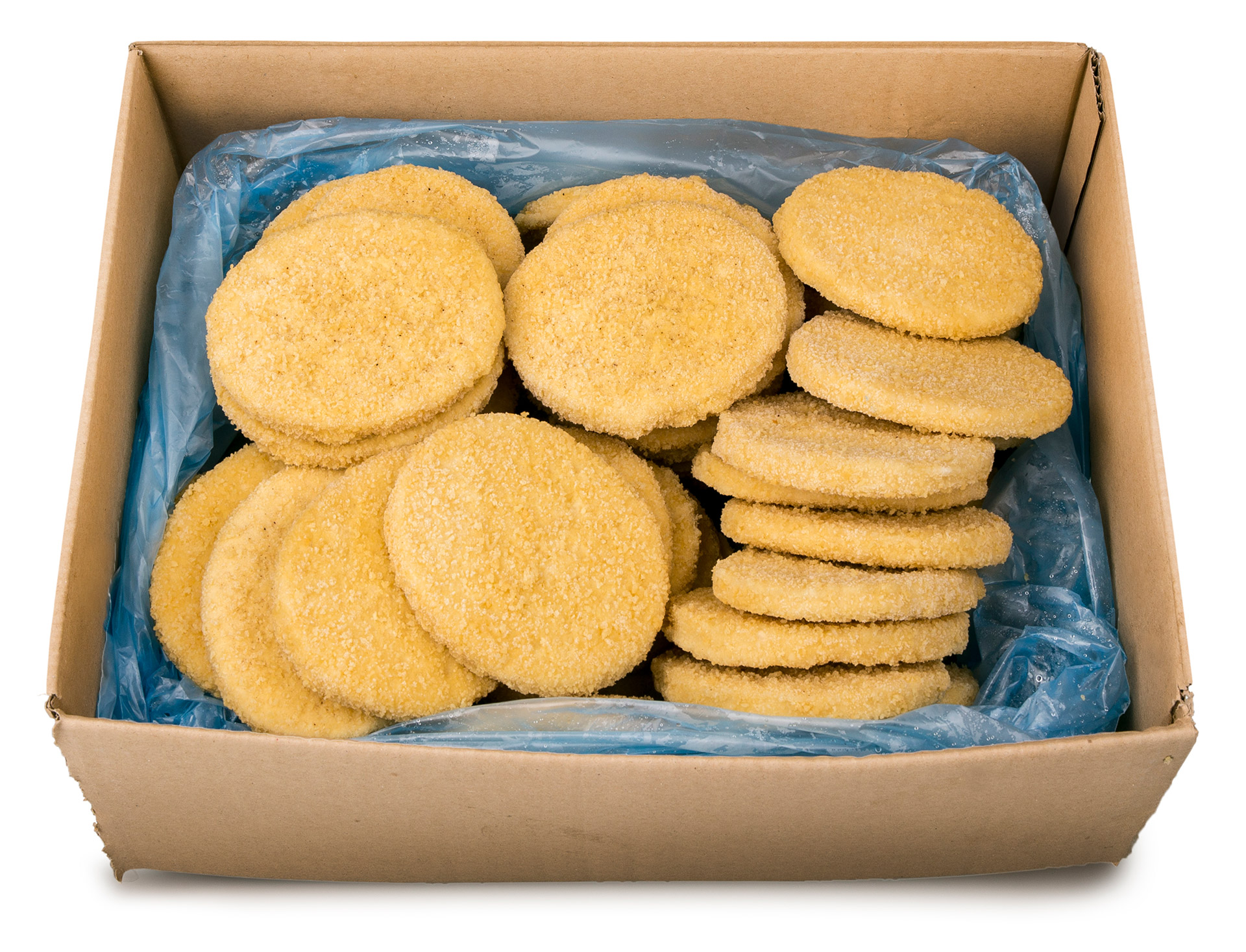 Frango Panados Congelados Eurofrits Cx 4,76 kg Frango Panados Congelados Eurofrits Cx 4,76 kg