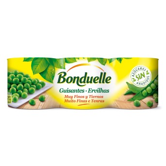 Ervilha Tenra Bonduelle Lata 8x(3x200 g)