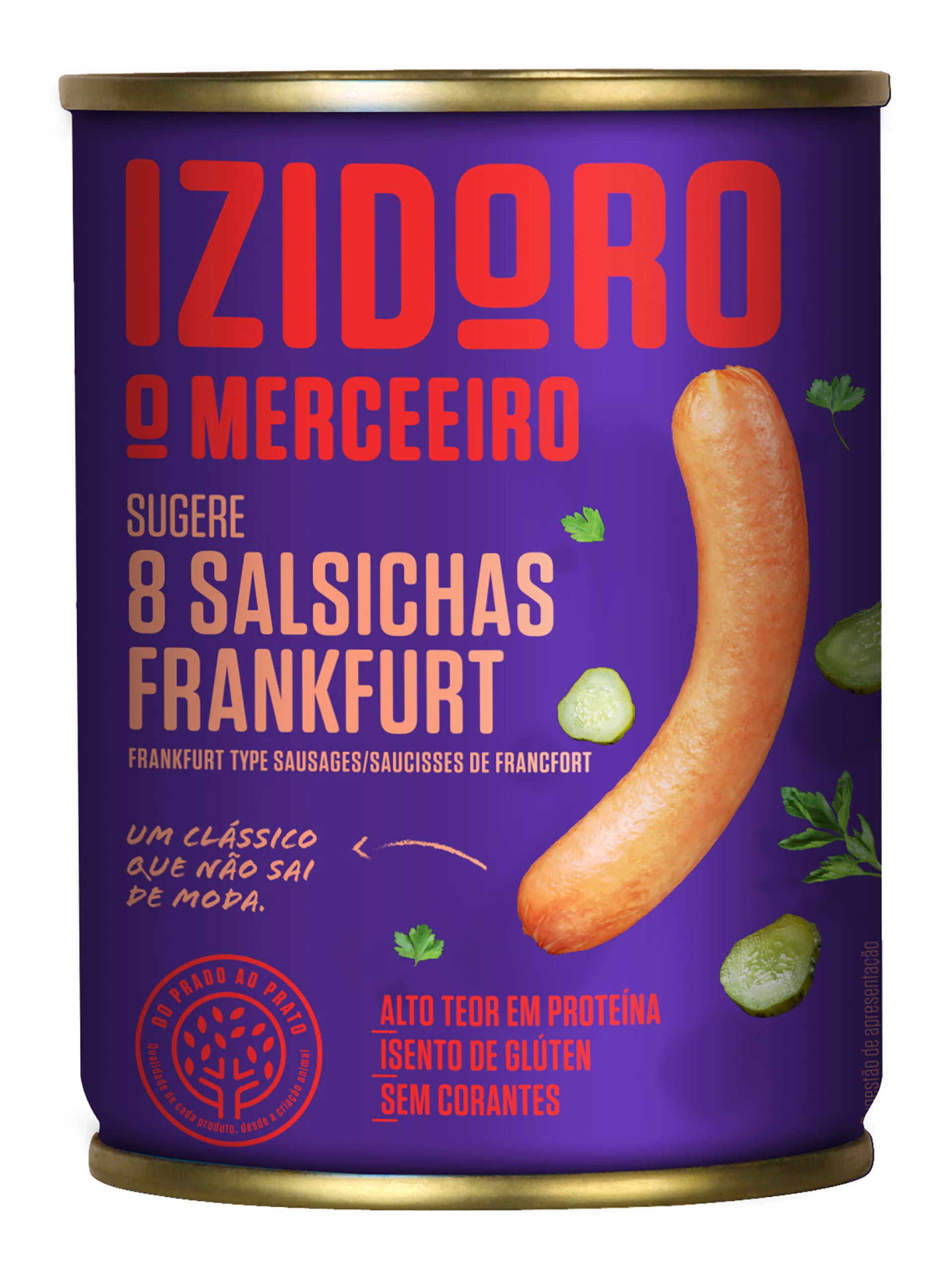 Salsichas Frankfurt Izidoro 12x8 Un Salsichas Frankfurt Izidoro 12x8 Un