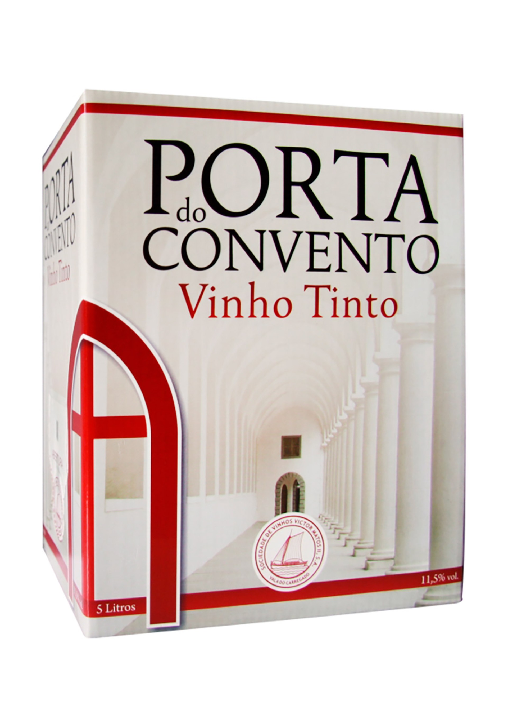 Vinho Tinto 11,5� Porta do Convento BagBox 5 l