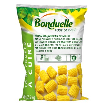 Milho Meia Maaroca Congelada Bonduelle 4x2,5 kg