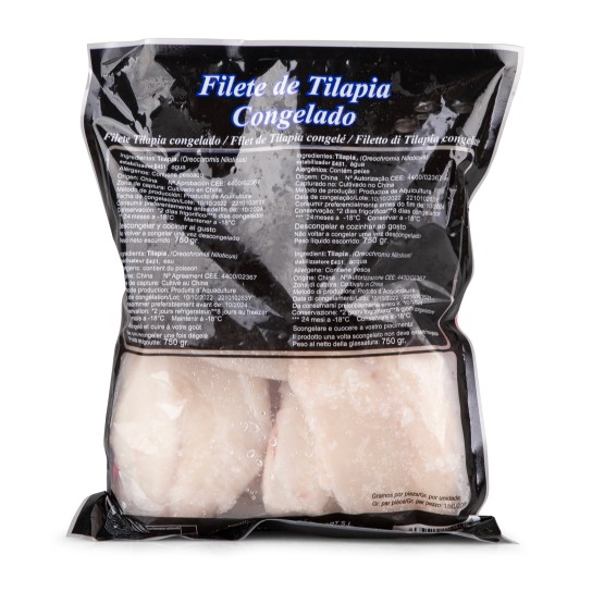 Filete Tilápia 150/200 g Congelado 5x750 g Filete Tilápia 150/200 g Congelado 5x750 g