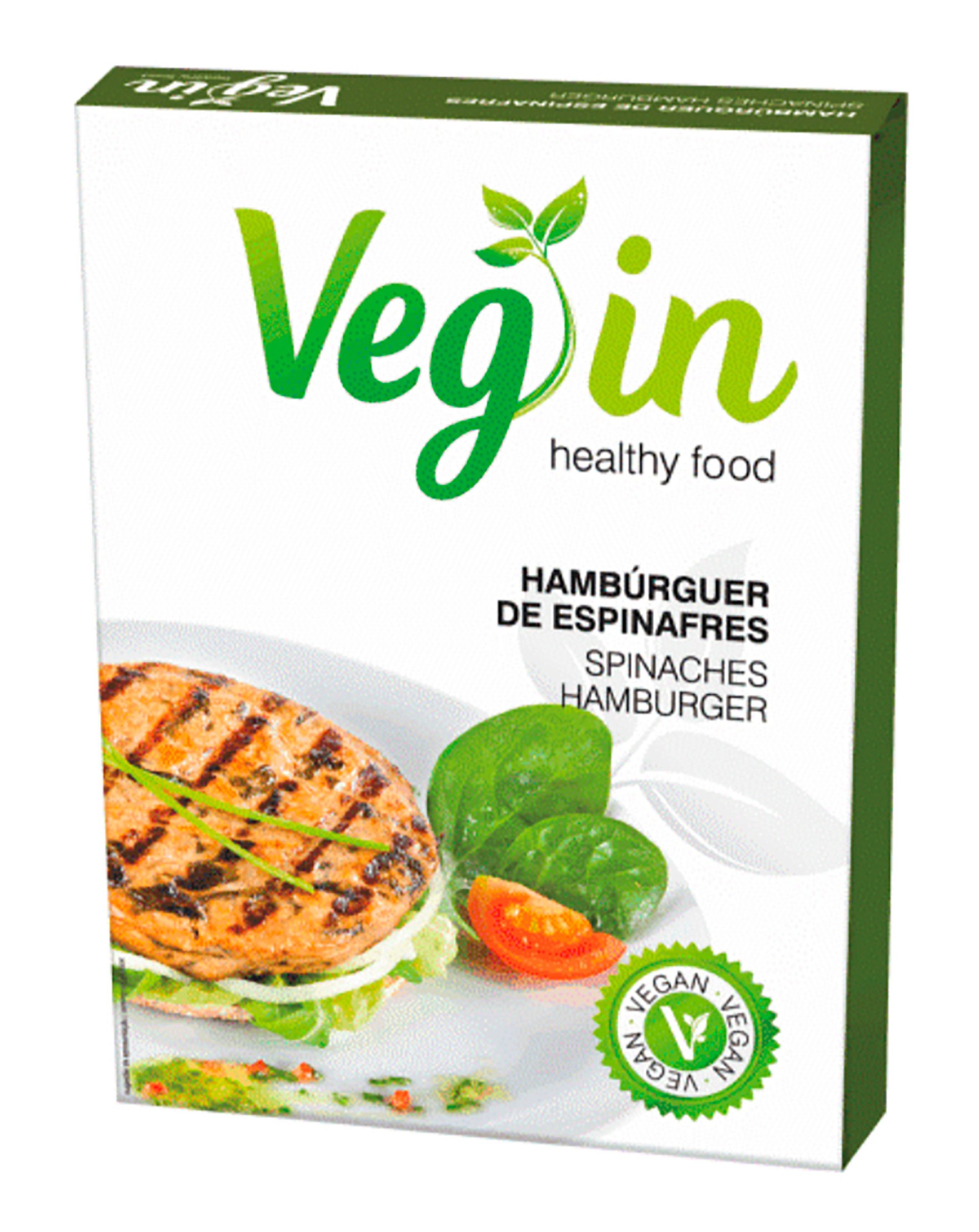 Hamb�rguer Espinafres Vegin 24x80 g