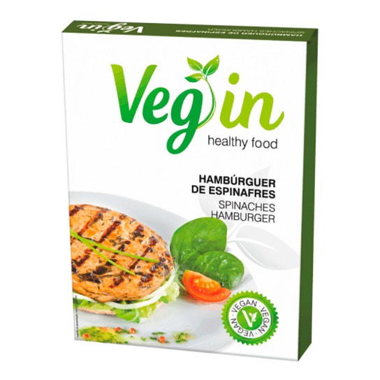 Hamb�rguer Espinafres Vegin 24x80 g