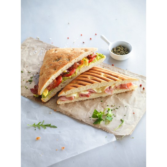 Focaccia Toast Congelada Vandemoortele 16x140 g