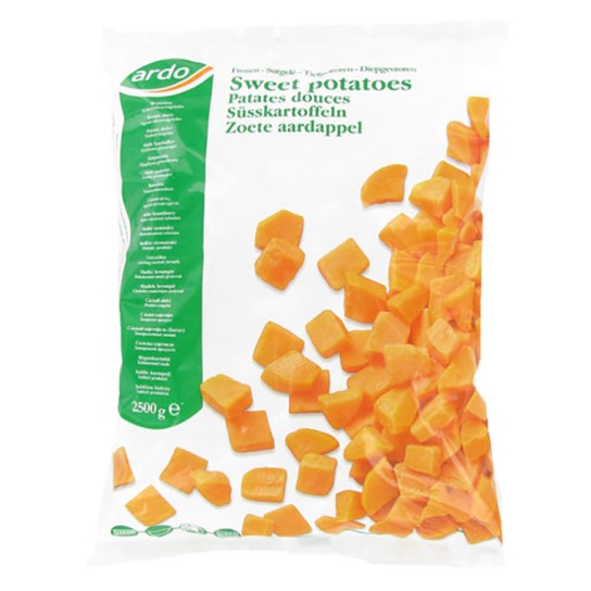 Batata Doce Cubos Congelada Ardo 4x2,5 kg
