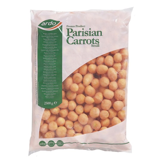 Cenoura Parisiense Congelada Ardo 4x2,5 kg