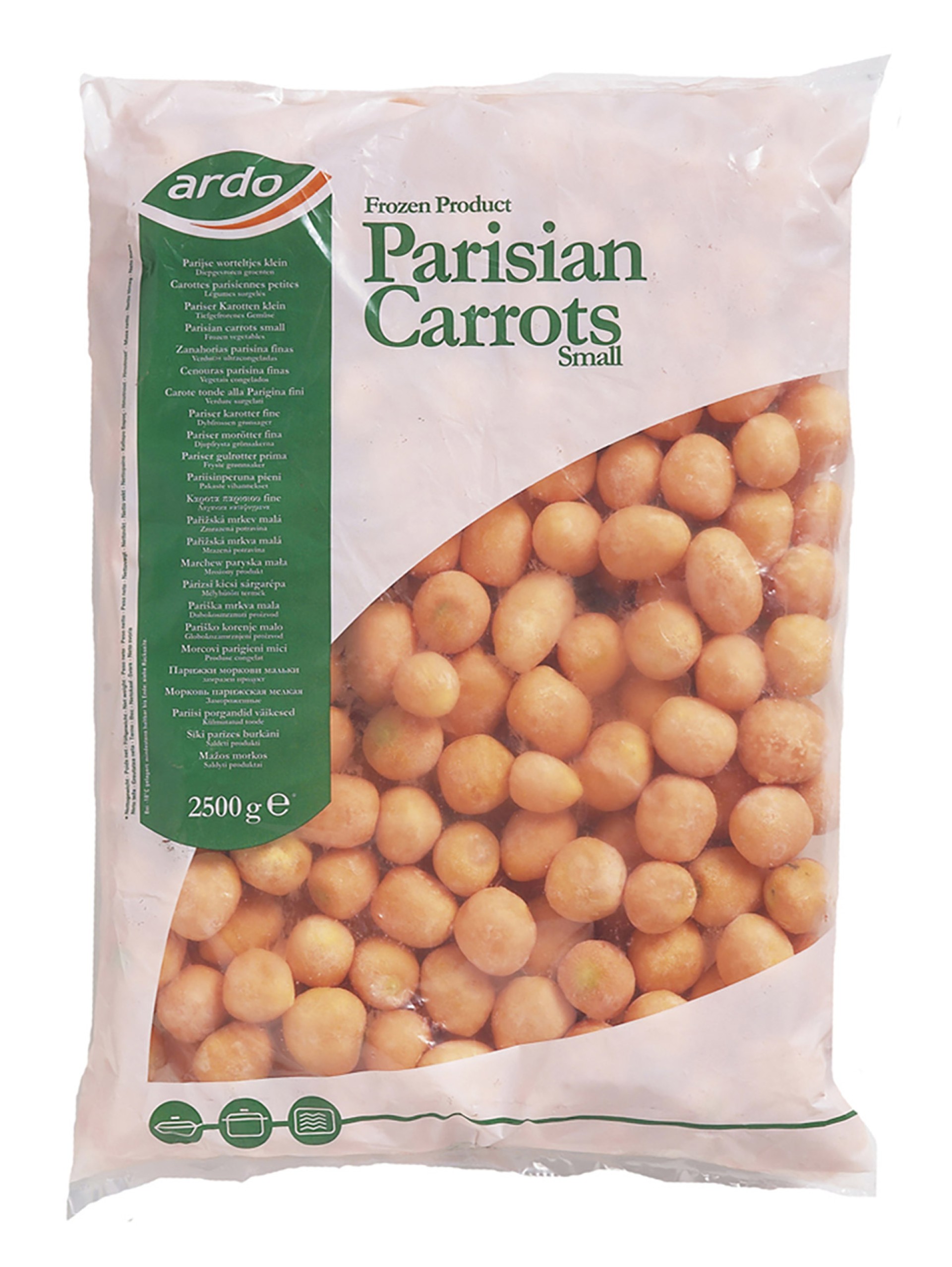 Cenoura Parisiense Congelada Ardo 4x2,5 kg Cenoura Parisiense Congelada Ardo 4x2,5 kg