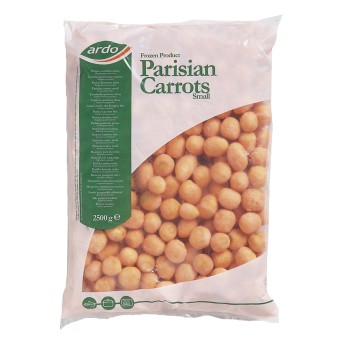 Cenoura Parisiense Congelada Ardo 4x2,5 kg