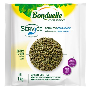 Lentilhas Verdes Service Congeladas Bonduelle 6x1 kg
