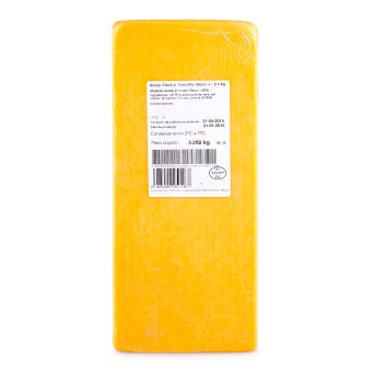 Queijo Cheddar Coloured Barra
