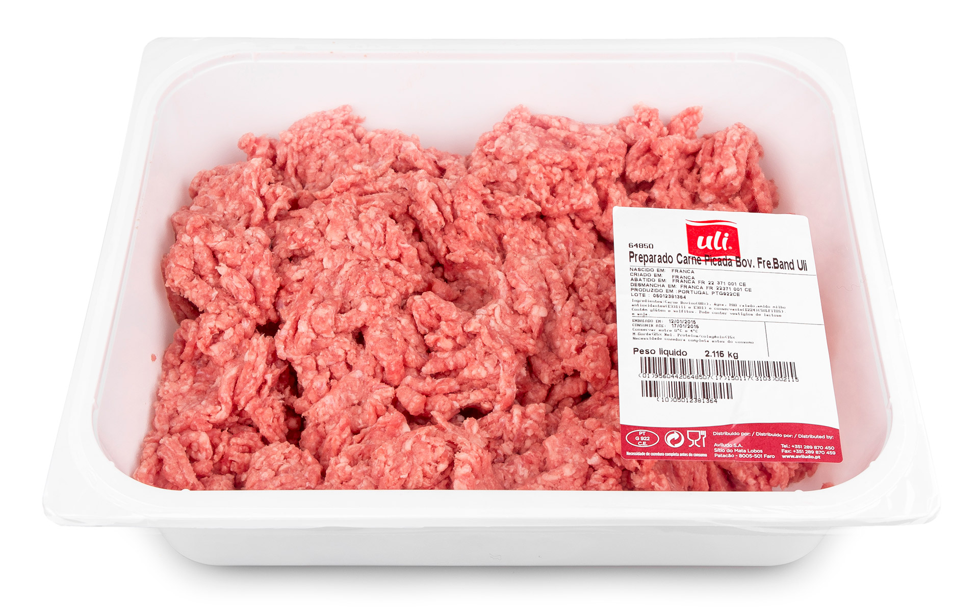 Preparado Carne Bovino Fresco Uli Bandeja