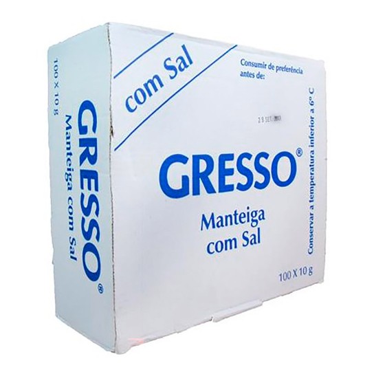 Manteiga Doses c/ Sal Gresso 100x8 g