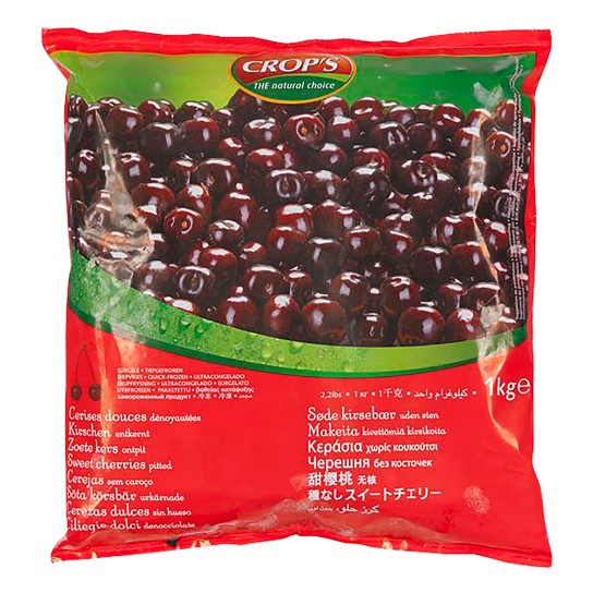 Cerejas s/ Caroo Congeladas Crops 5x1 kg