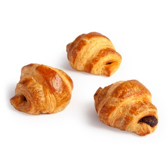 Croissant Chocolate Cremoso Mini Congelado Baker & Baker 6,138 kg