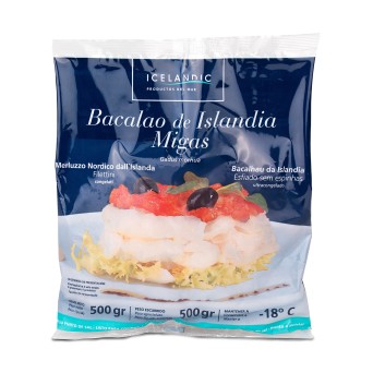 Migas Bacalhau Demolhado Congeladas Icelandic 8x500 g