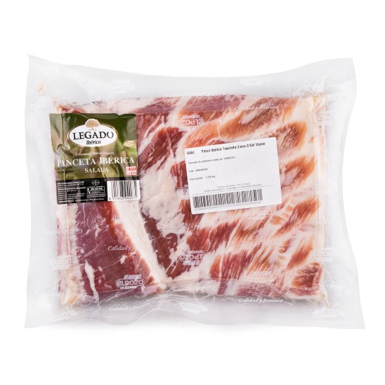 Porco Toucinho Entremeada c/Sal Ibrico Fresco Vcuo
