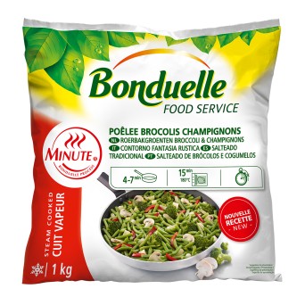 Salteado Brcolos/Cogumelos Congelado Bonduelle 6x1 kg