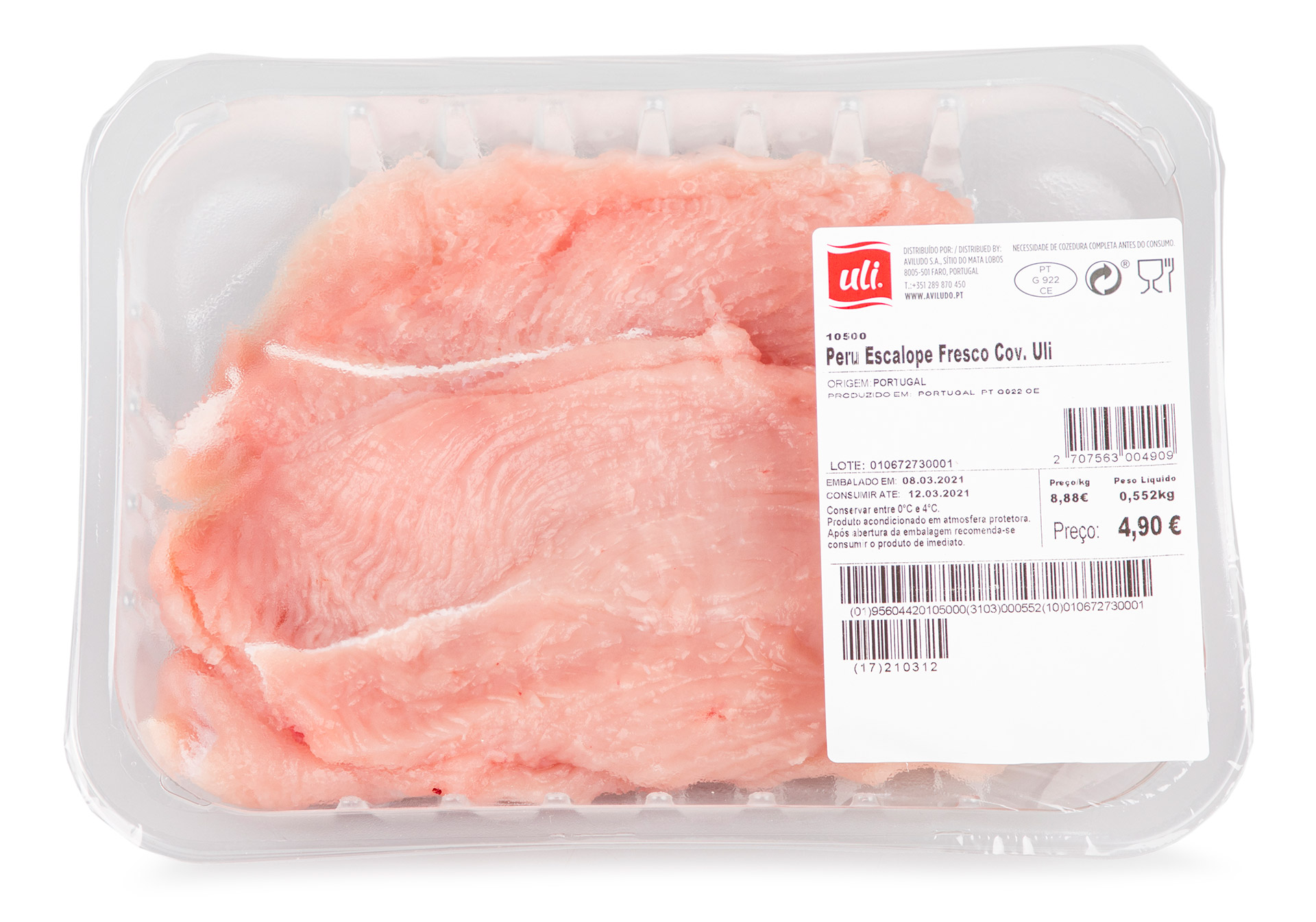 Peru Escalope Fresco Uli Cuvete