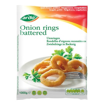 Cebola Panada Aros Congelada Ardo 6x1 kg